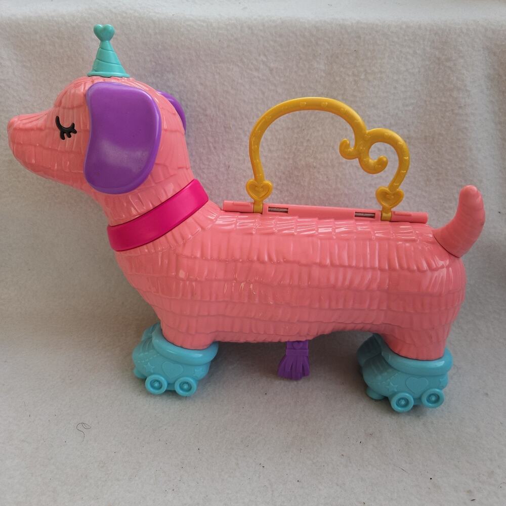 Polly Pocket Puppy Party Playset Carrying Case ONLY No Accessories Dachshund